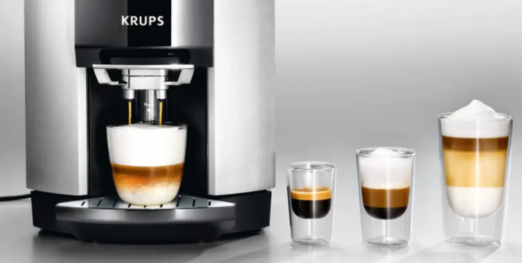 Krups EA9000 espressomachine soorten