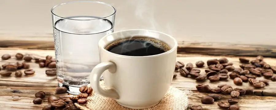 Koffie-water verhouding