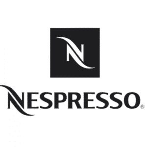 bedrijf merk Nespresso apparaten achtergrond
