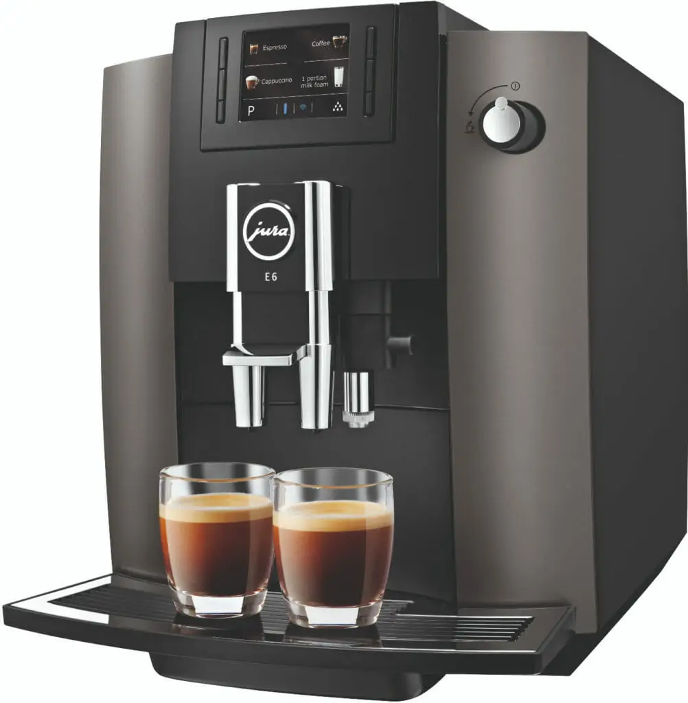jura e6 review volautmatische espressomachine
