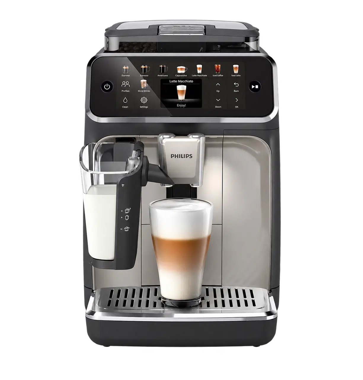 beste philips koffiemachine 2026 philips 5500 lattego transparant 3 Philips 5500 LatteGo EP5547/90
