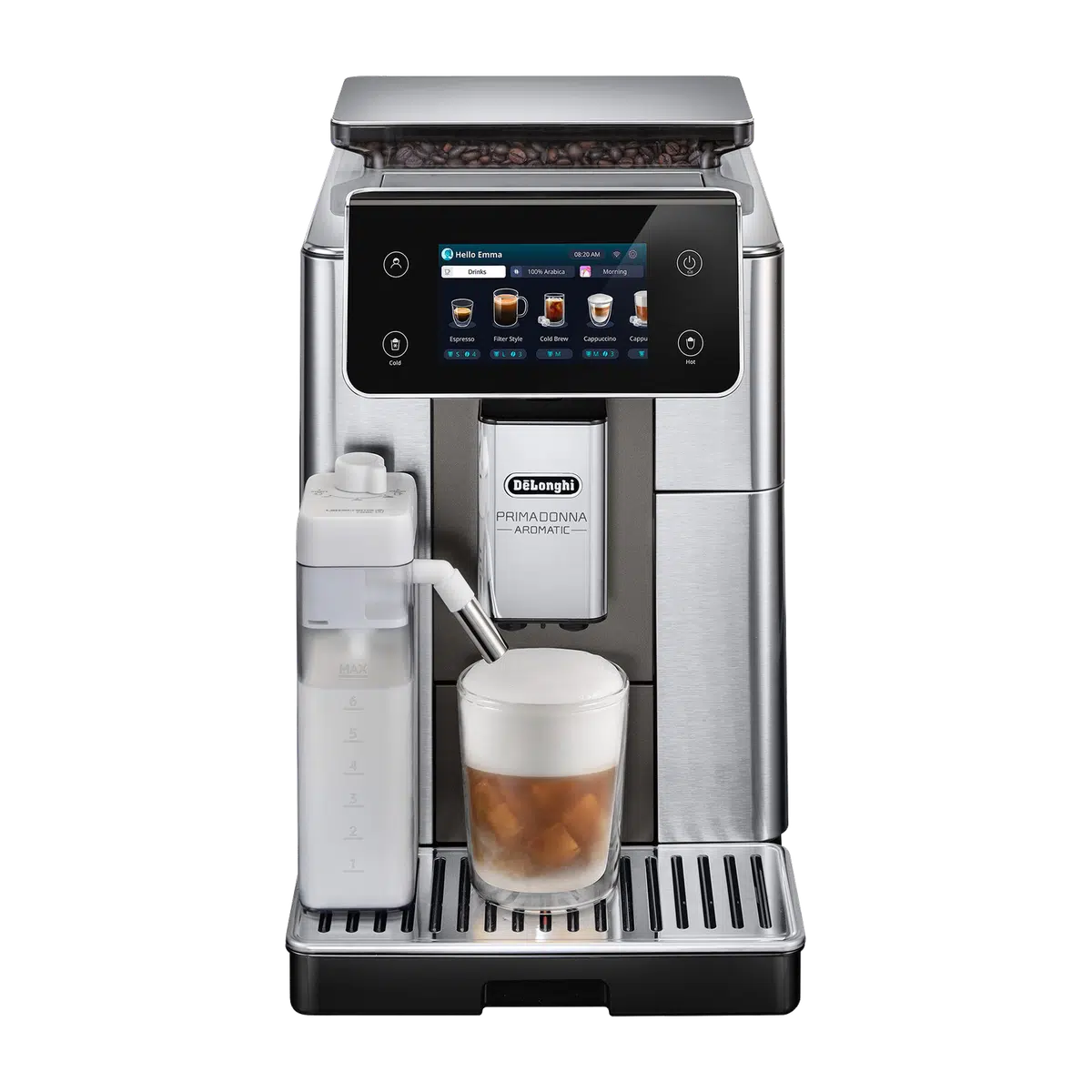 delonghi primadonna aromatic ecam630 75 tsm transparent 14 DeLonghi PrimaDonna Aromatic ECAM630.75.TSM