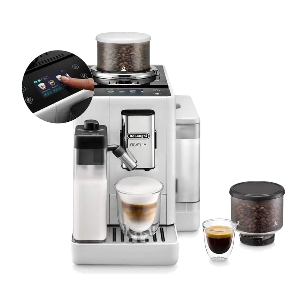 delonghi rivelia exam440 55 transparent 9 DeLonghi koffiemachine