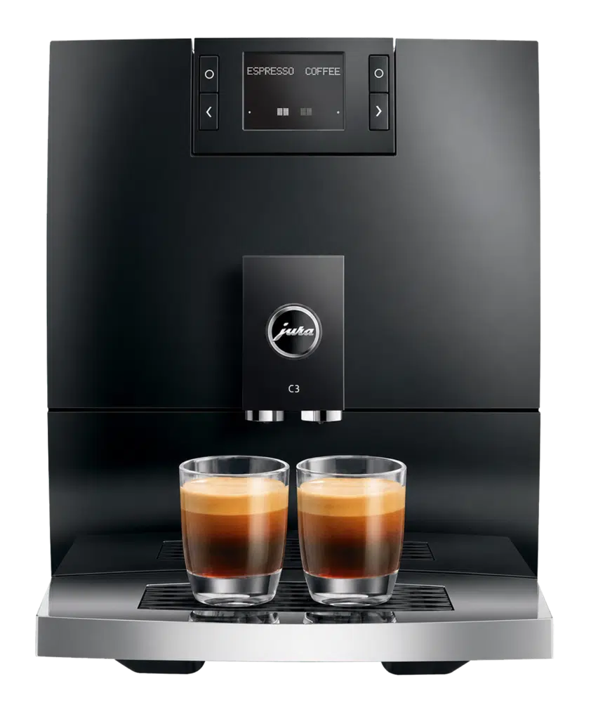 jura c3 piano black transparent 5 JURA C3 Piano Black volautomatische koffiemachine