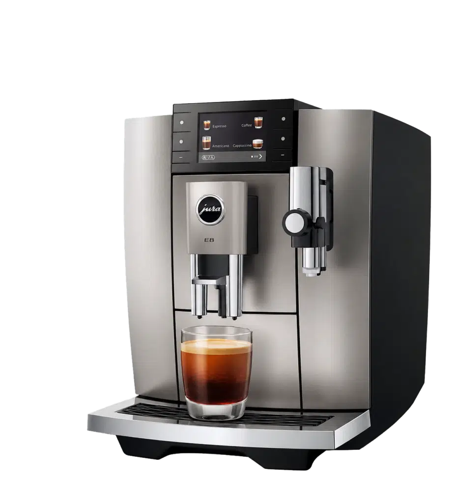jura e8 transparent 23 JURA E8 volautomatische koffiemachine