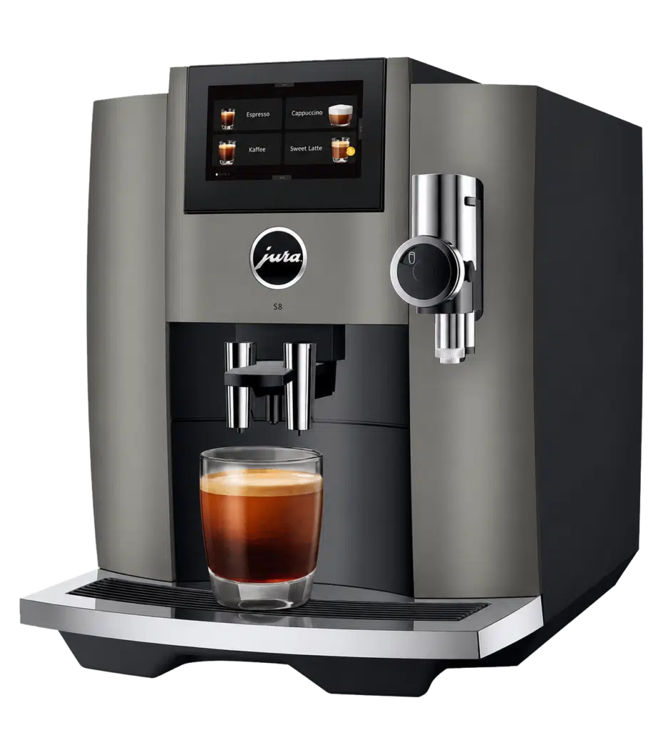 jura s8 transparent 26 JURA S8 volautomatische koffiemachine