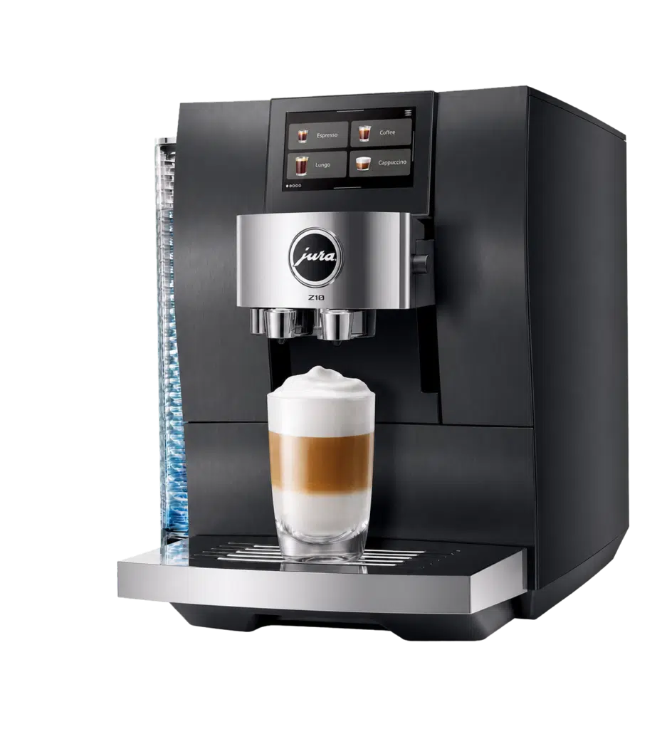 jura z10 transparent 30 JURA Z10 volautomatische koffiemachine